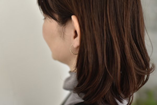 K10フープピアス・イヤリング - OURHOME