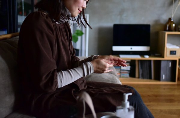 肌側シルクのネックウォーマー - OURHOME