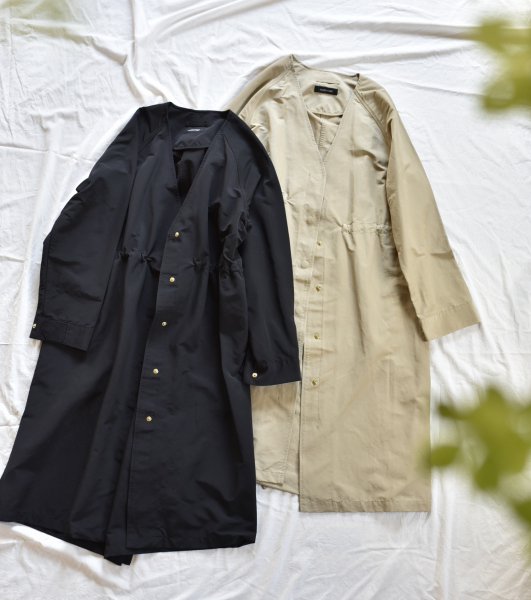 頼れるノーカラーコート - OURHOME