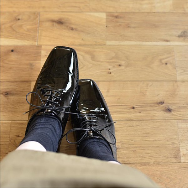 きれいめレースアップシューズ - OURHOME