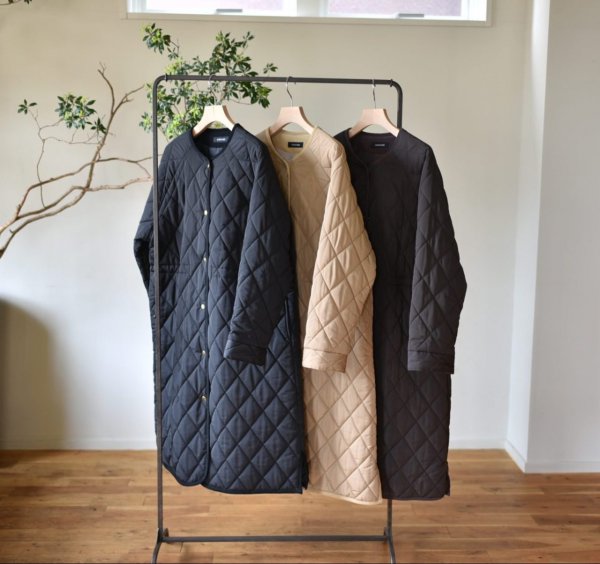 中綿キルティングコート - OURHOME