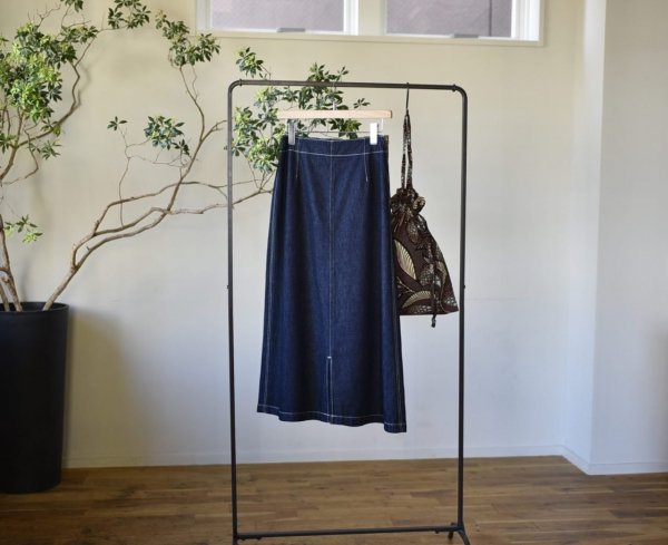 きれいめデニムロングスカート - OURHOME