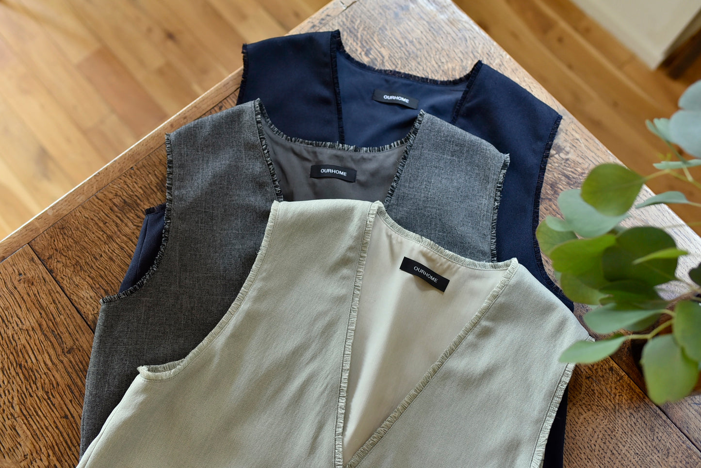 洗えるフリンジベスト - OURHOME