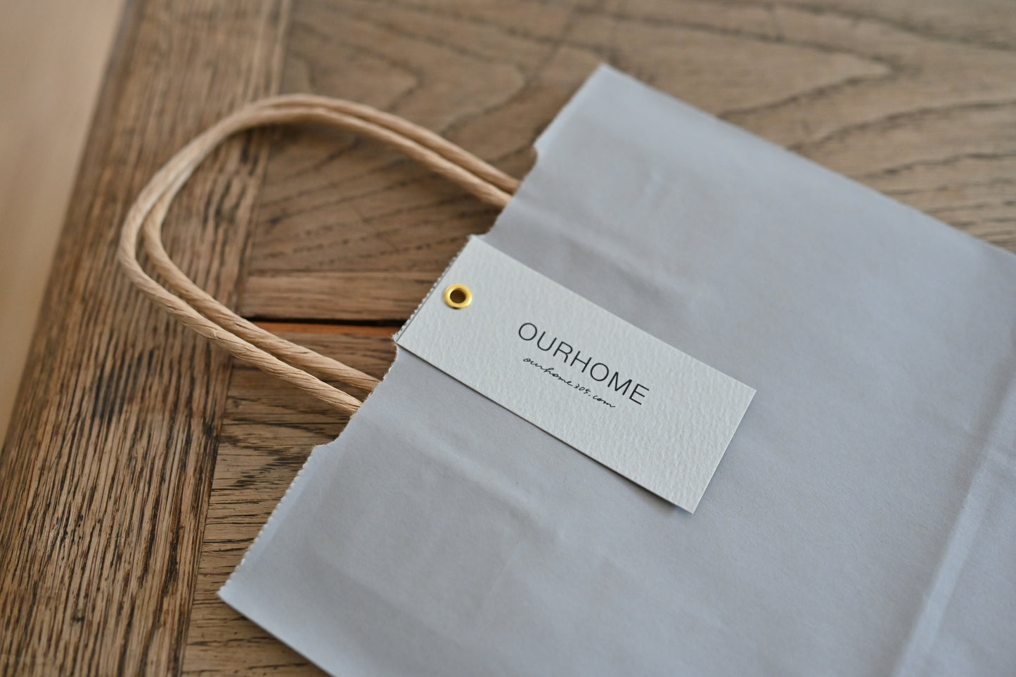 OURHOME手提げ紙袋/S・M・Lサイズ(有料)