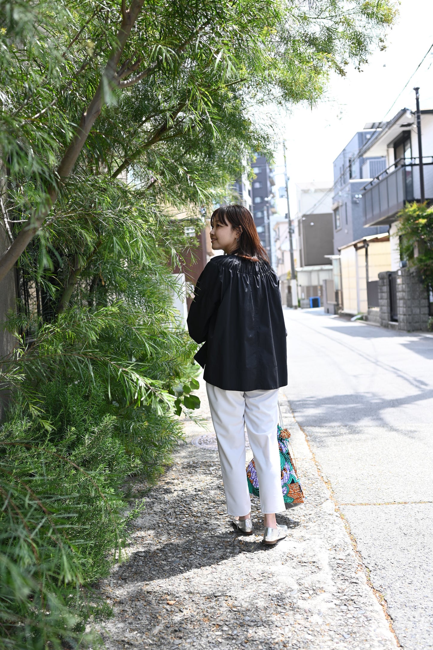 頼れるテーパードパンツ