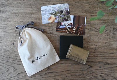 三つ折りレザー財布