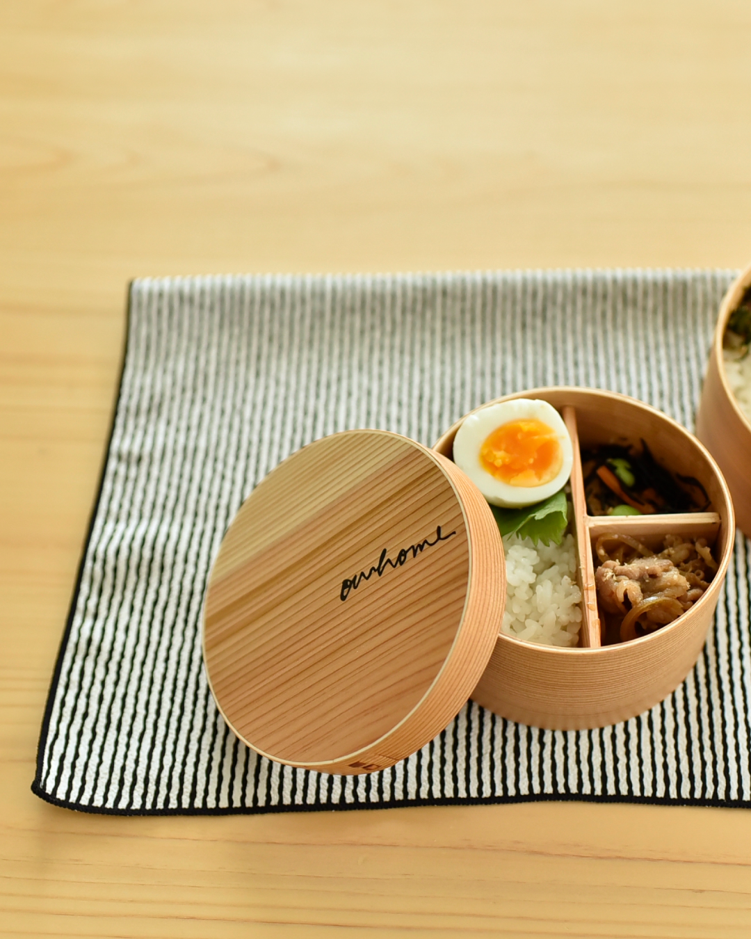 LOEWE わっぱ弁当　スプーン　風呂敷 LOEWE わっぱ弁当 スプーン 風呂敷 LOEWE わっぱ弁当 スプーン