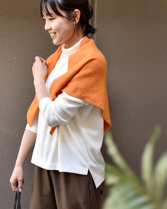 洗えるニットのサンカクストール - OURHOME