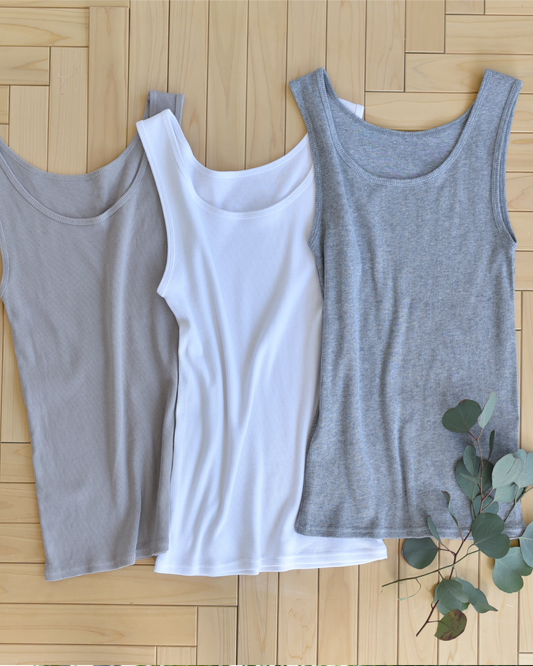 綿モダールのタンクトップ - OURHOME