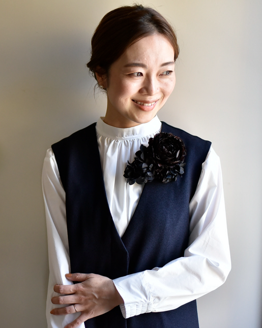 頼れるギャザーブラウス - OURHOME