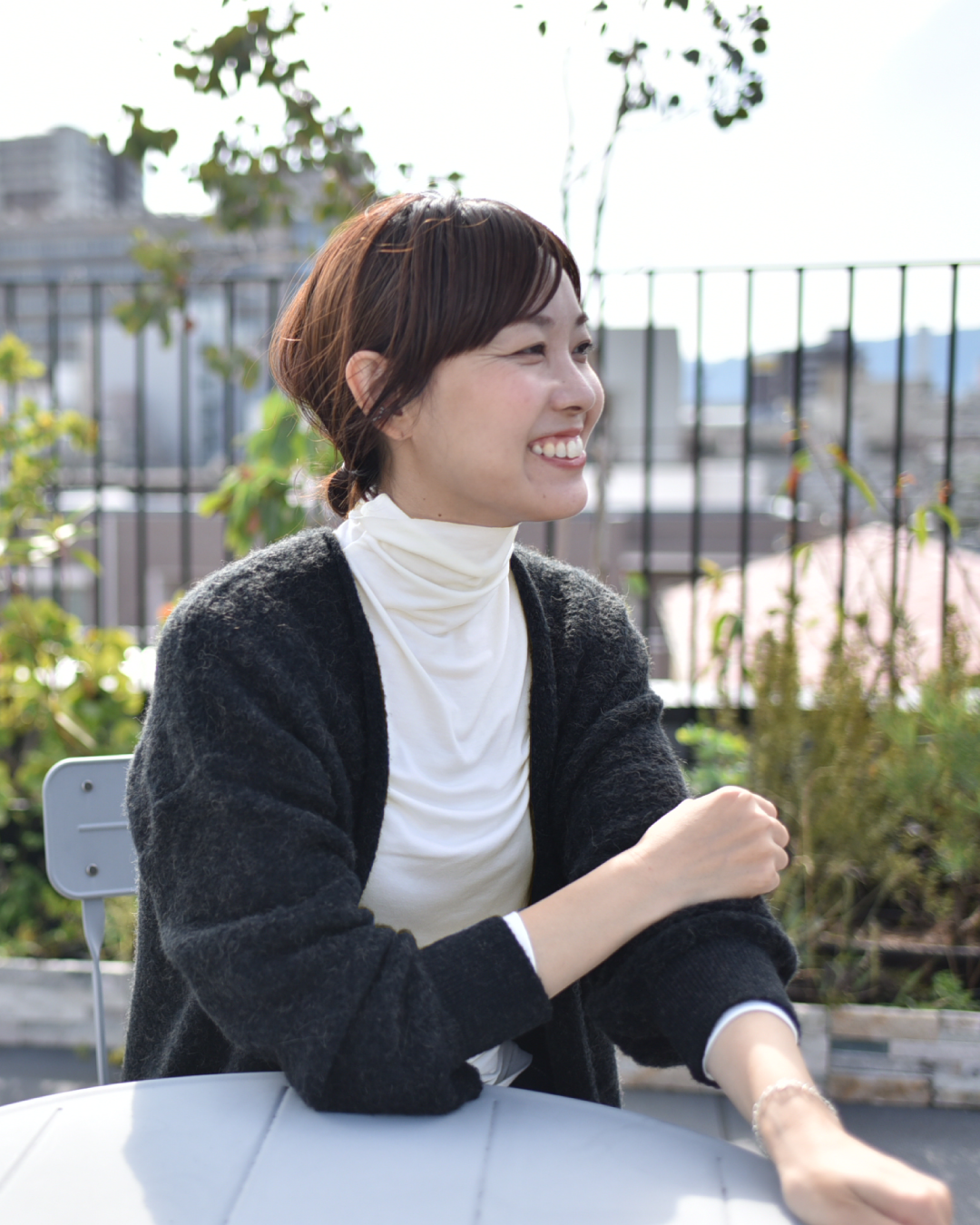 贅沢とろみタートルカットソー - OURHOME