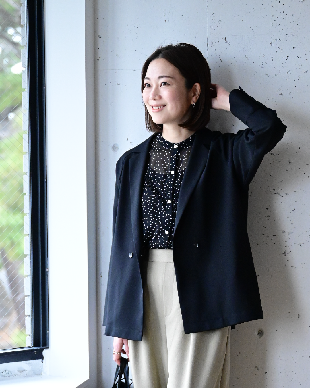シワになりにくい、洗える軽やかジャケット – OURHOME シワになりにくい、洗える軽やかジャケット – OURHOME