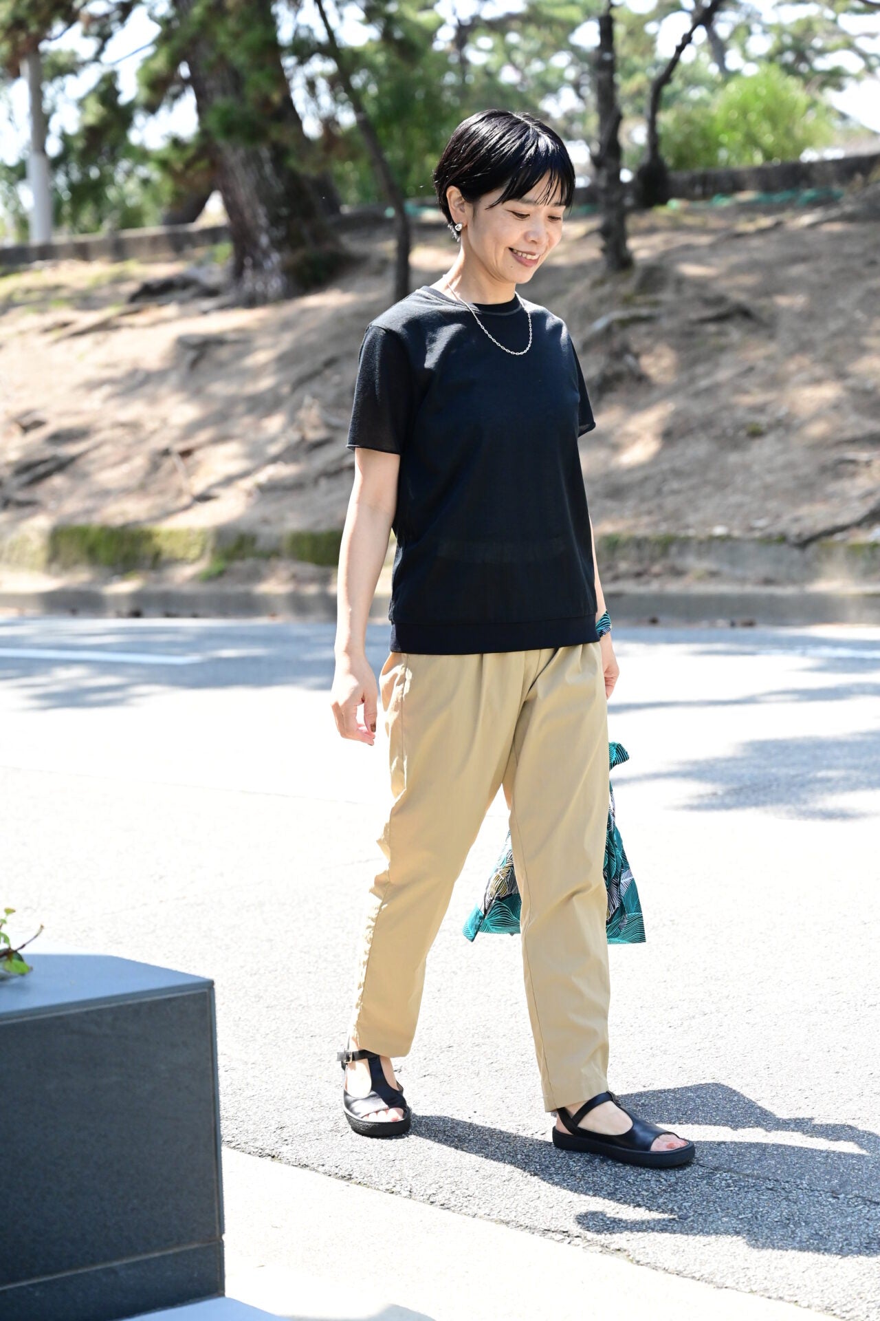 シアー半袖Tシャツ - OURHOME