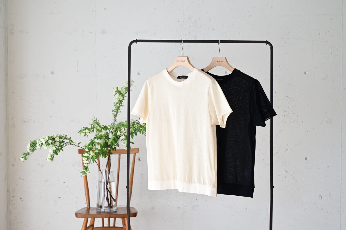 シアー半袖Tシャツ - OURHOME