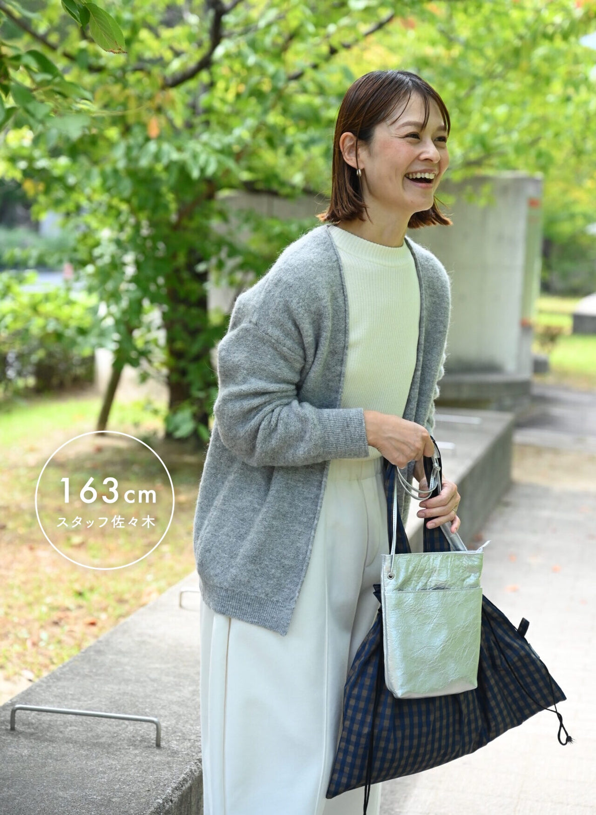 洗えるアルパカ混ふんわりニットカーデ - OURHOME