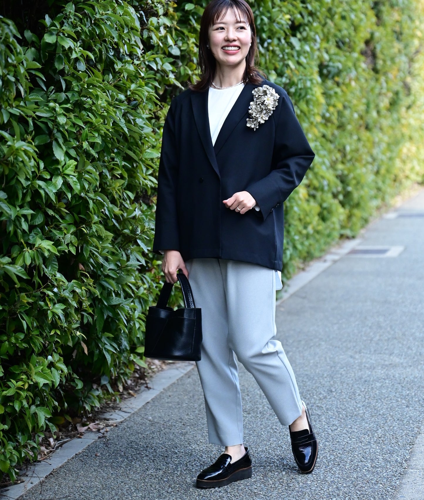 こだわりレザーのポットバッグ - OURHOME