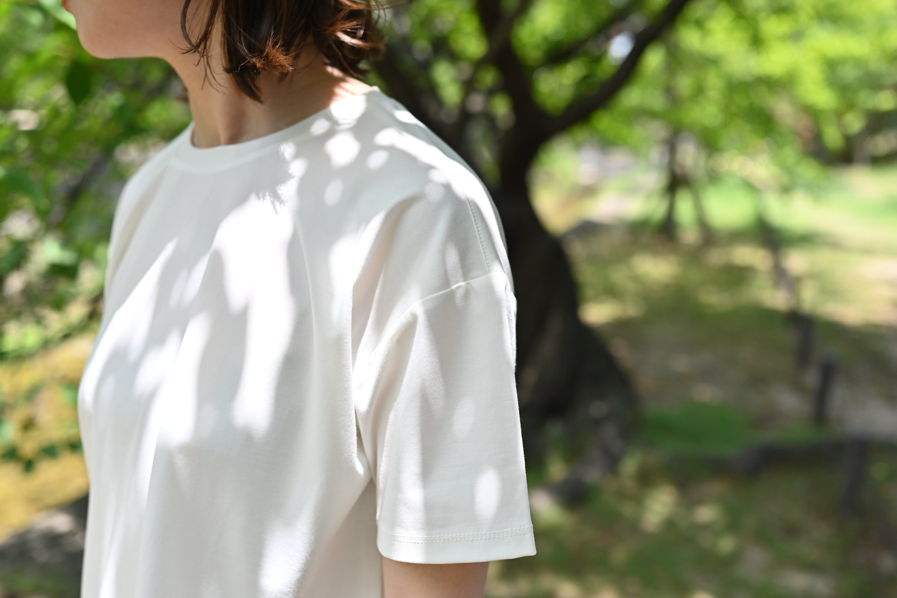【新品未使用】OURHOME アワーホーム　綿100 %きれいめ半袖Tシャツ 綿100%きれいめ半袖Tシャツ – OURHOME