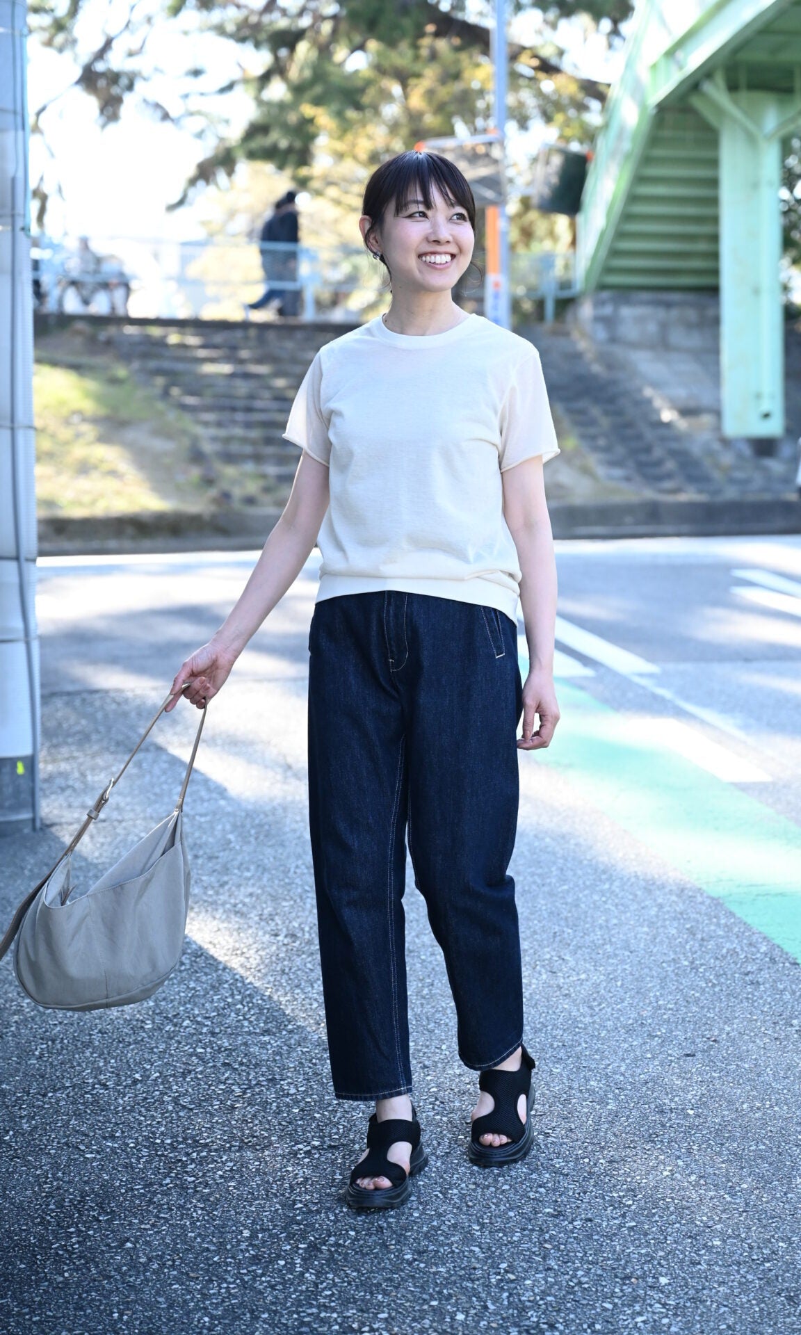 シアー半袖Tシャツ - OURHOME