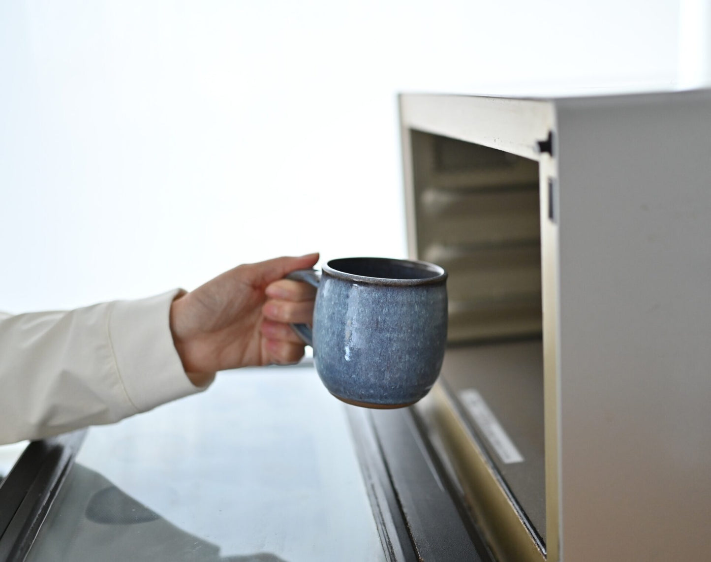 丹波焼マグカップ（食洗機・レンジOK）