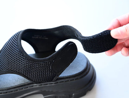 軽やかメッシュサンダル