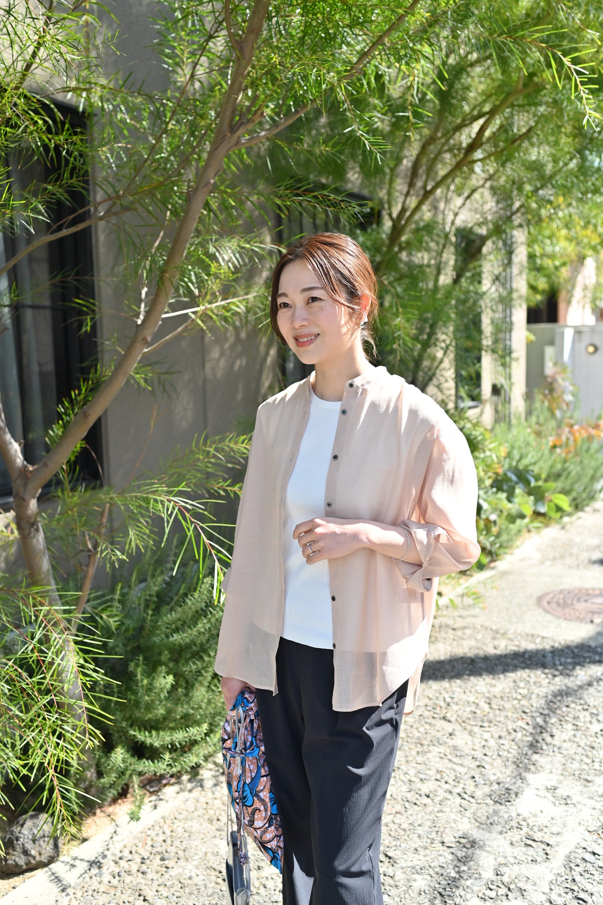 ランダムテレコの細見えタンクトップ – OURHOME