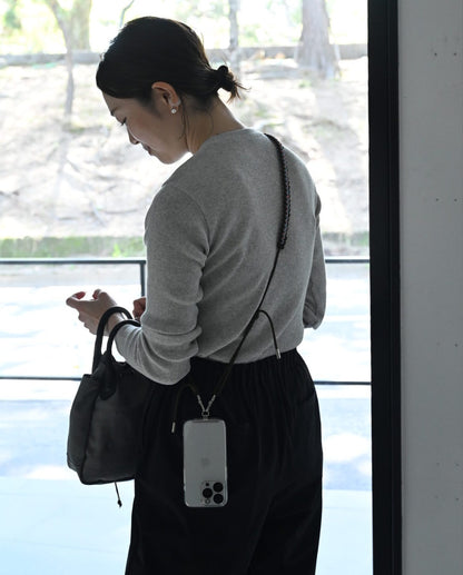 軽くて洗える！あみあみロングストラップ - OURHOME
