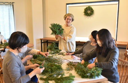【2026/11/11（水）開催】クリスマスリースをつくるワークショップ