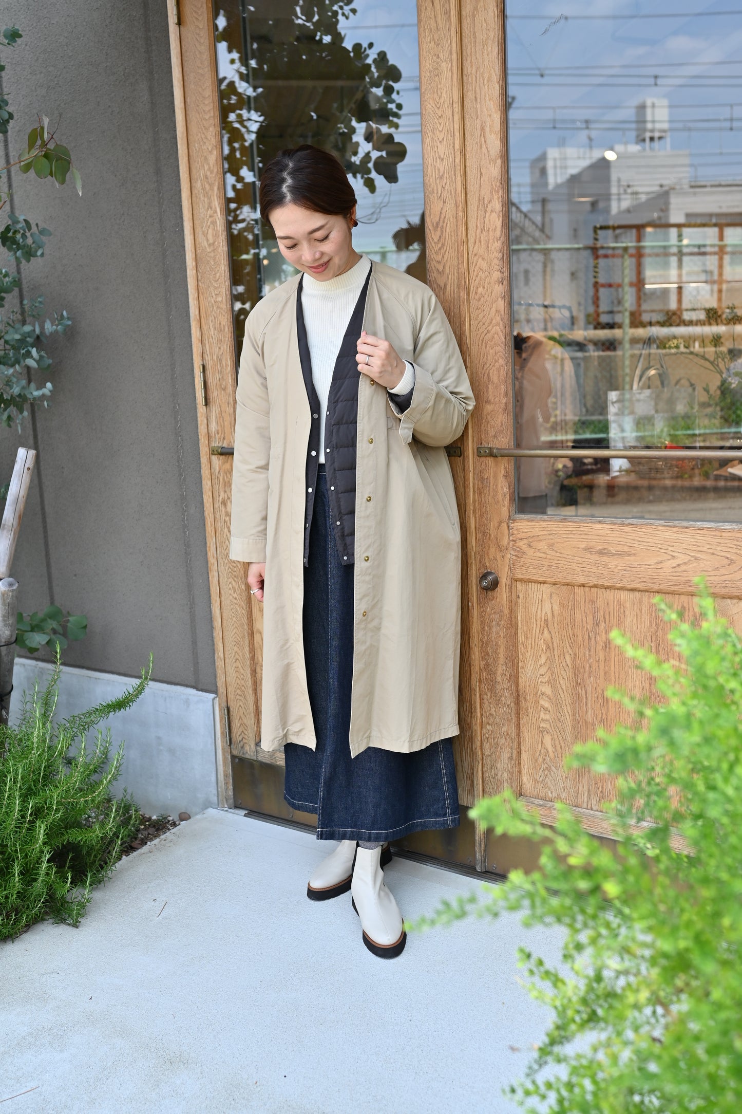 きれいめ2wayダウン（撥水加工）