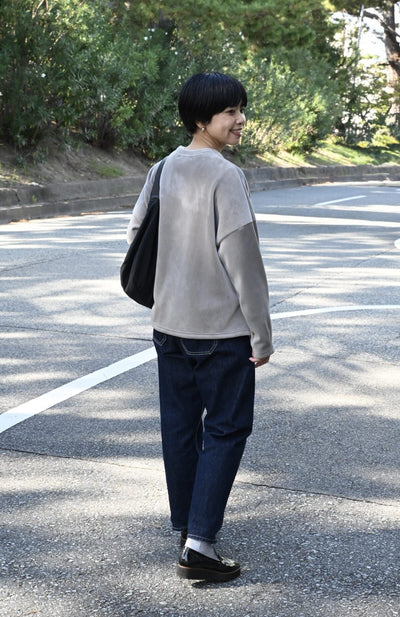 洗える裏起毛プルオーバー