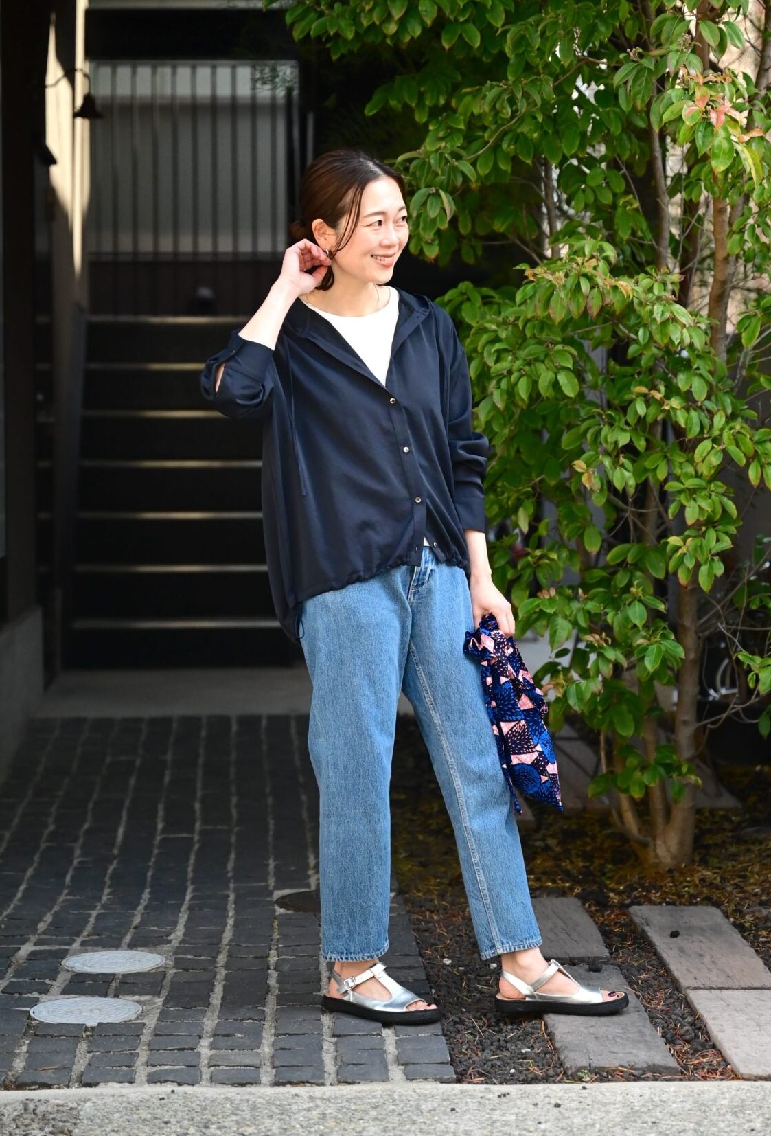 きれいめUVシャツパーカー（UVカット99%、吸水速乾） - OURHOME