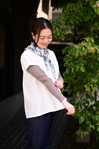 ひんやり涼しい2WAYサンカクスカーフ - OURHOME