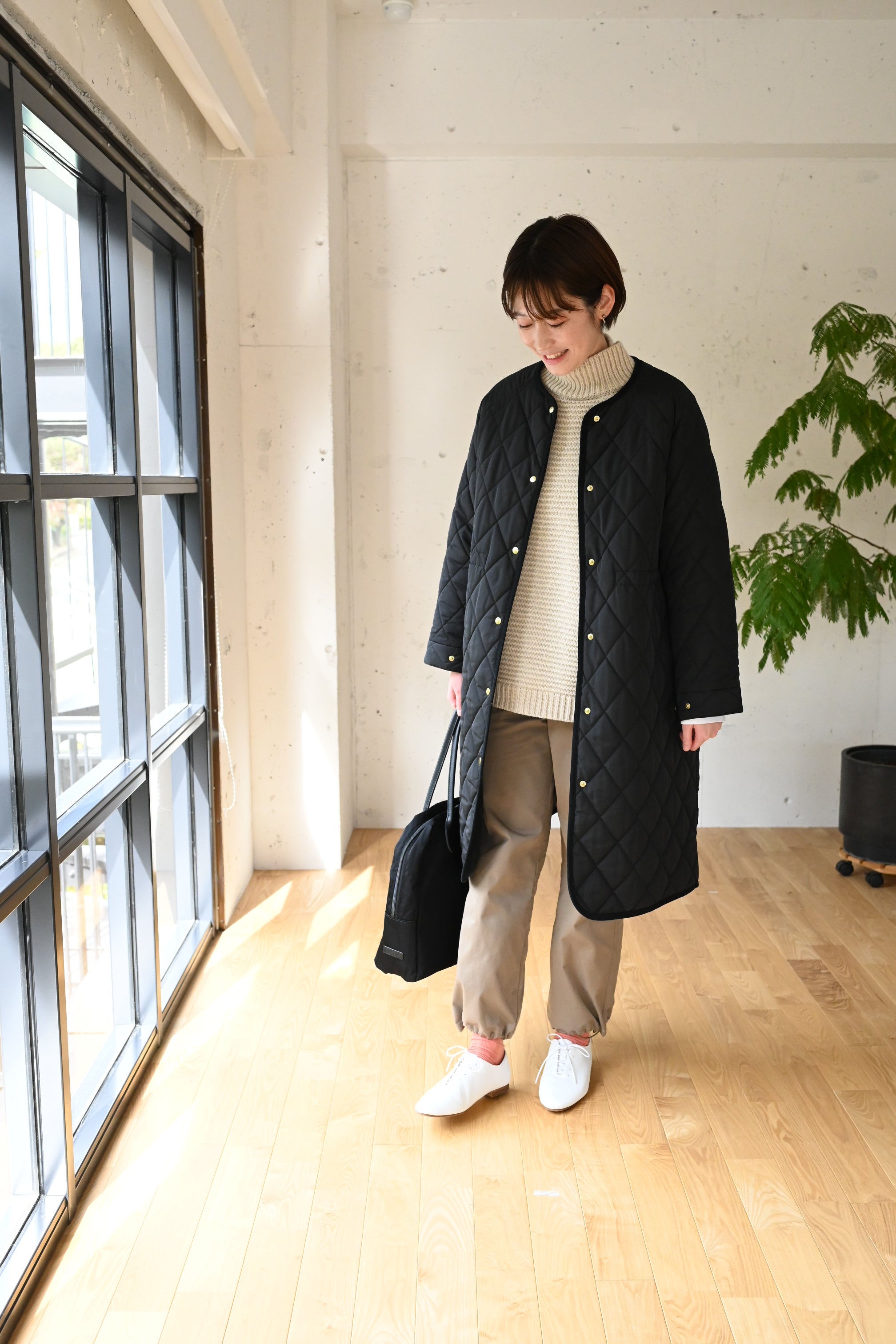 中綿キルティングコート – OURHOME