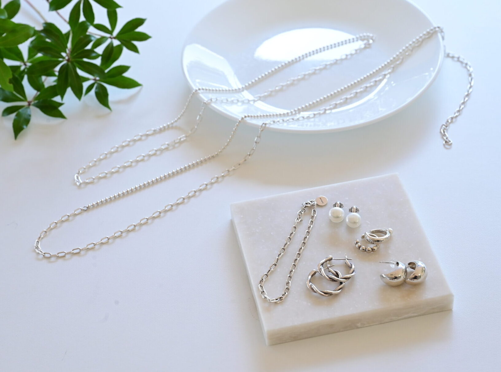 Silver925ミディアムネックレス – OURHOME