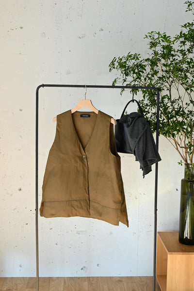 洗えるあったか中綿ベスト