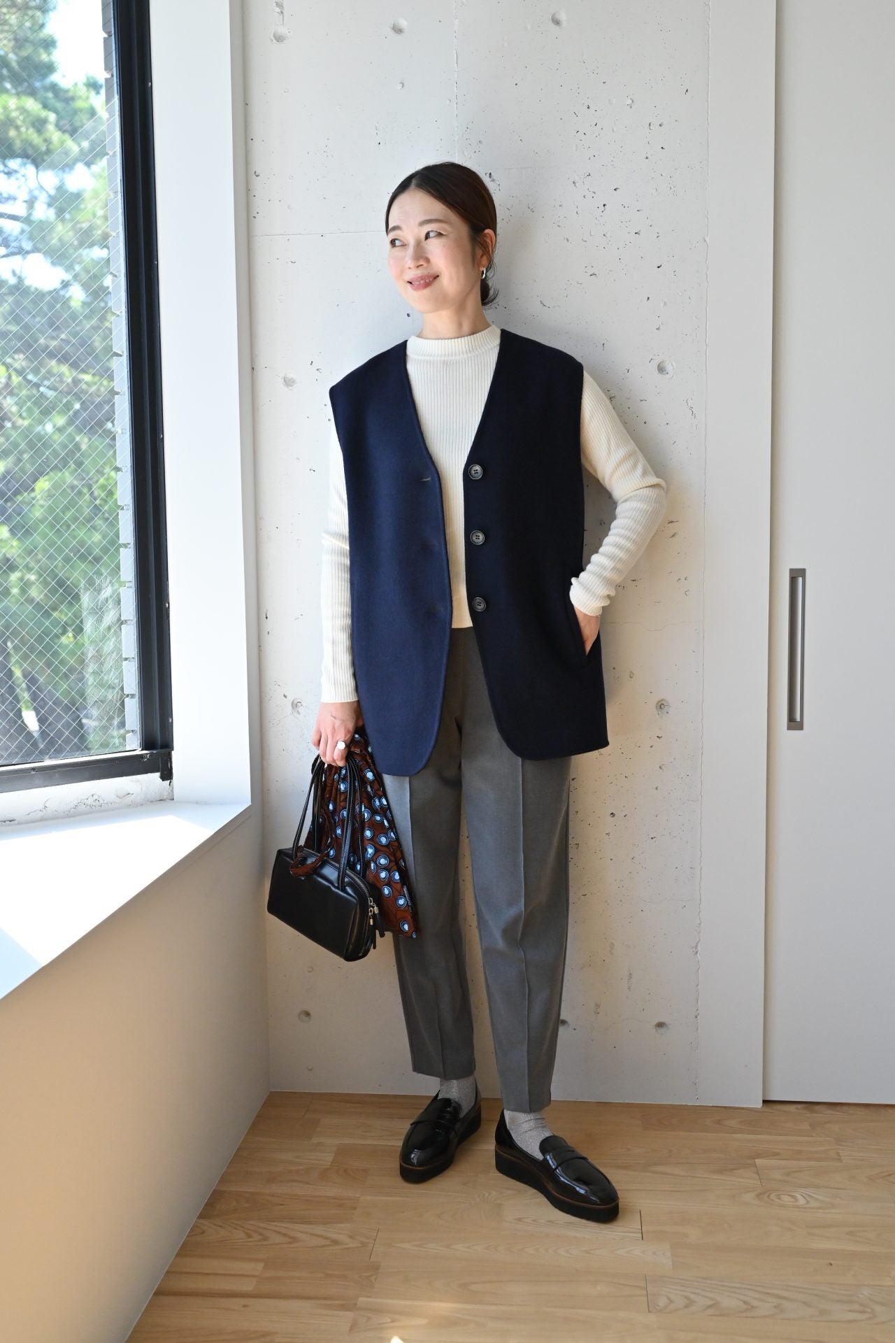 上質素材のあったかウールベスト – OURHOME