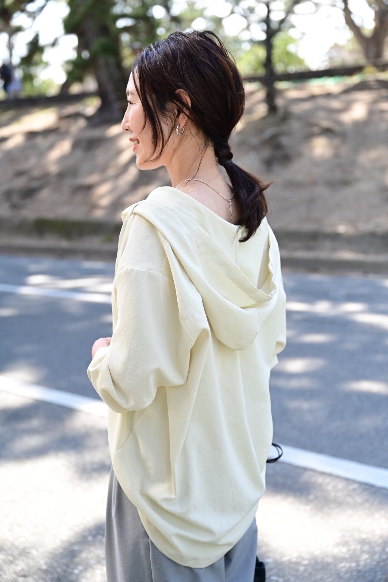 きれいめUVシャツパーカー（UVカット99%、吸水速乾） - OURHOME