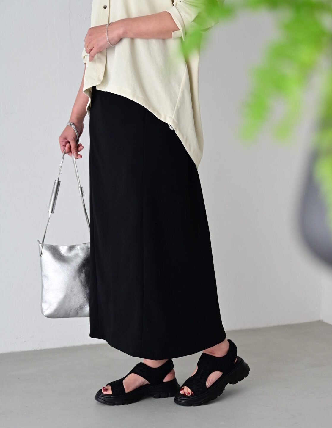 軽やかメッシュサンダル