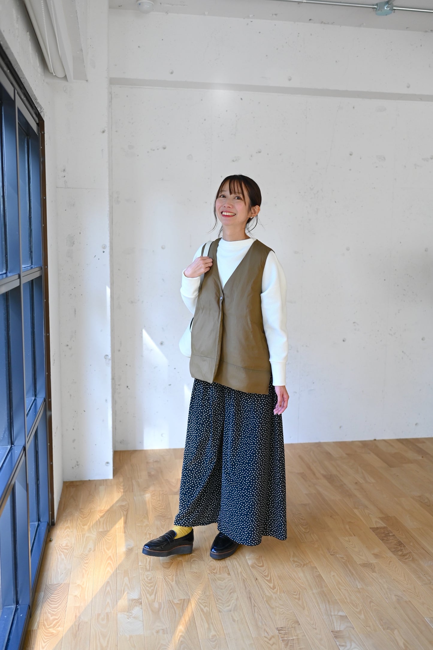 洗えるあったか中綿ベスト