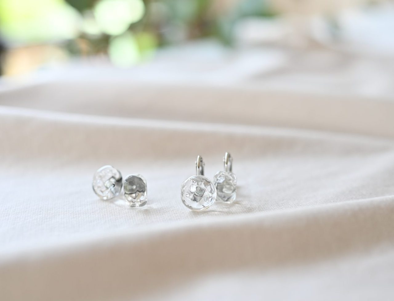 *⋆꒰ঌガラスのピアスёイヤリングetc.໒꒱⋆*オーダー ⋆꒰ঌガラスのピアスёイヤリングetc.໒꒱⋆*のオーダー