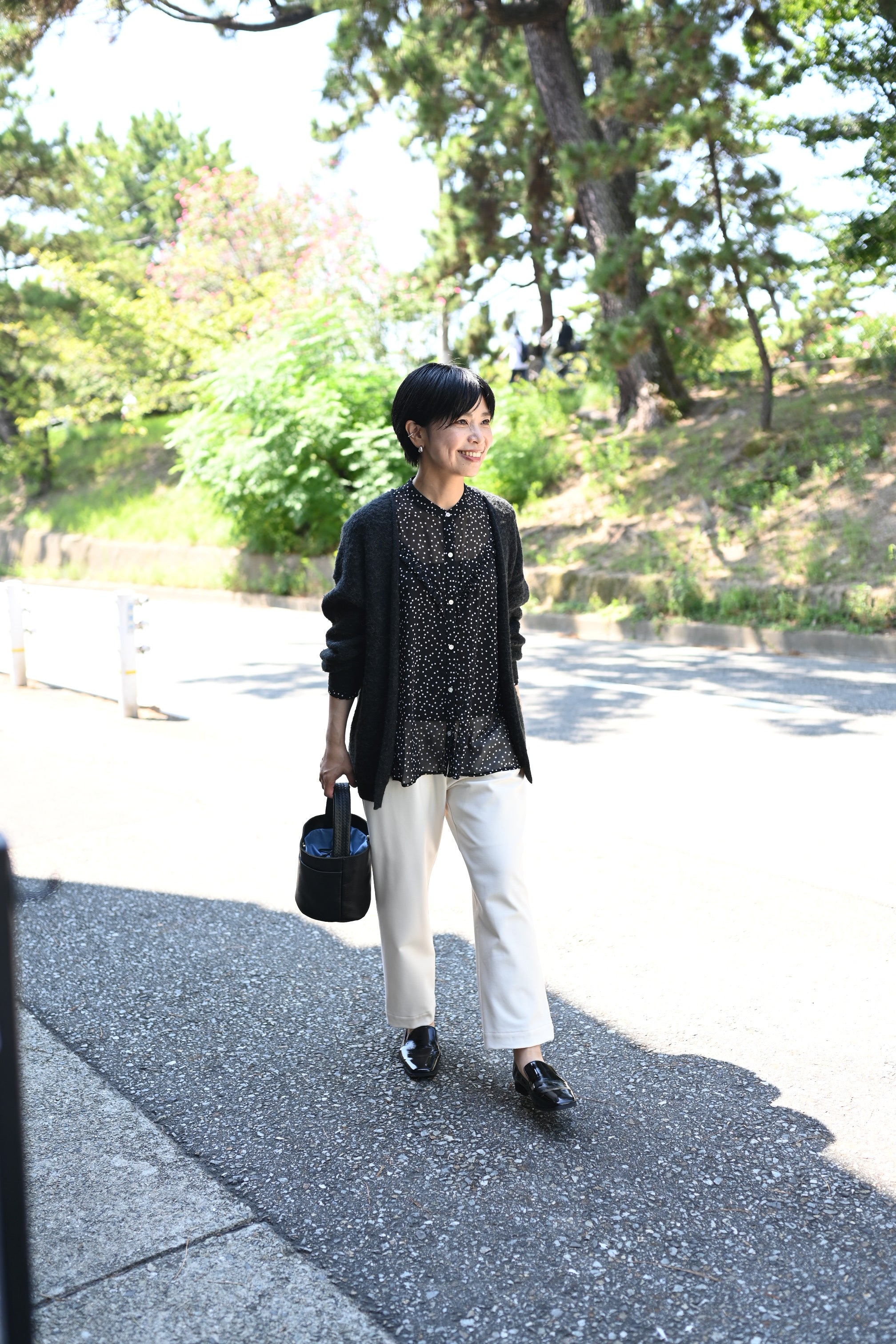 ゆるテーパードの裏起毛あったかパンツ – OURHOME