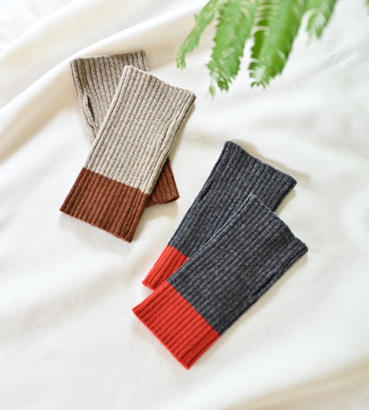 洗えるニットの2WAYアームウォーマー