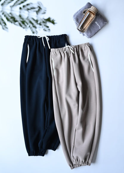 細見えラインで軽やか、リラックスジョガーパンツ（UVカット）