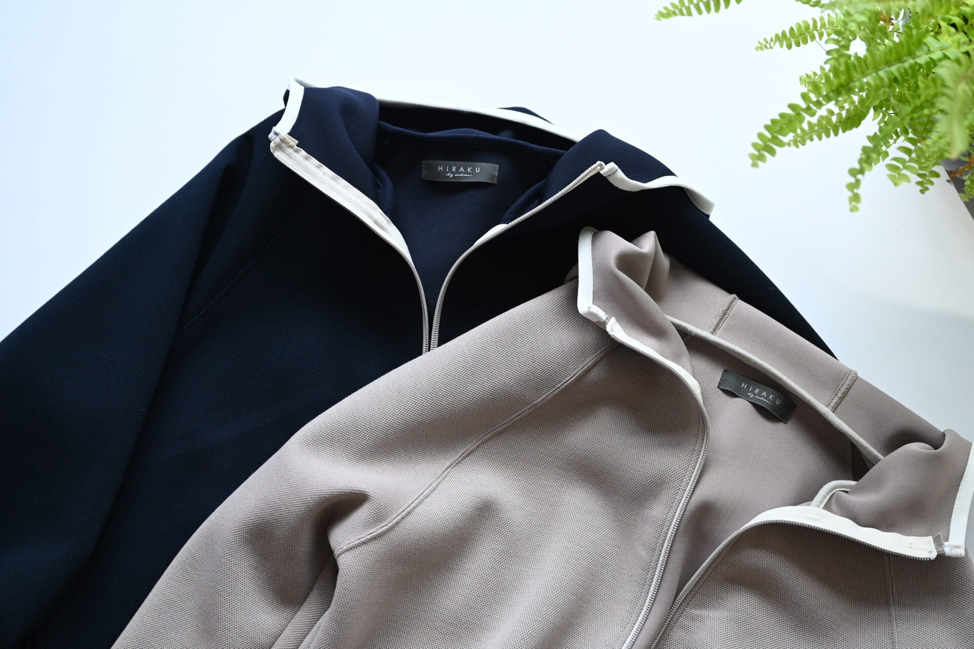 アクティブに動ける、ダブルジップパーカー（UVカット） – OURHOME