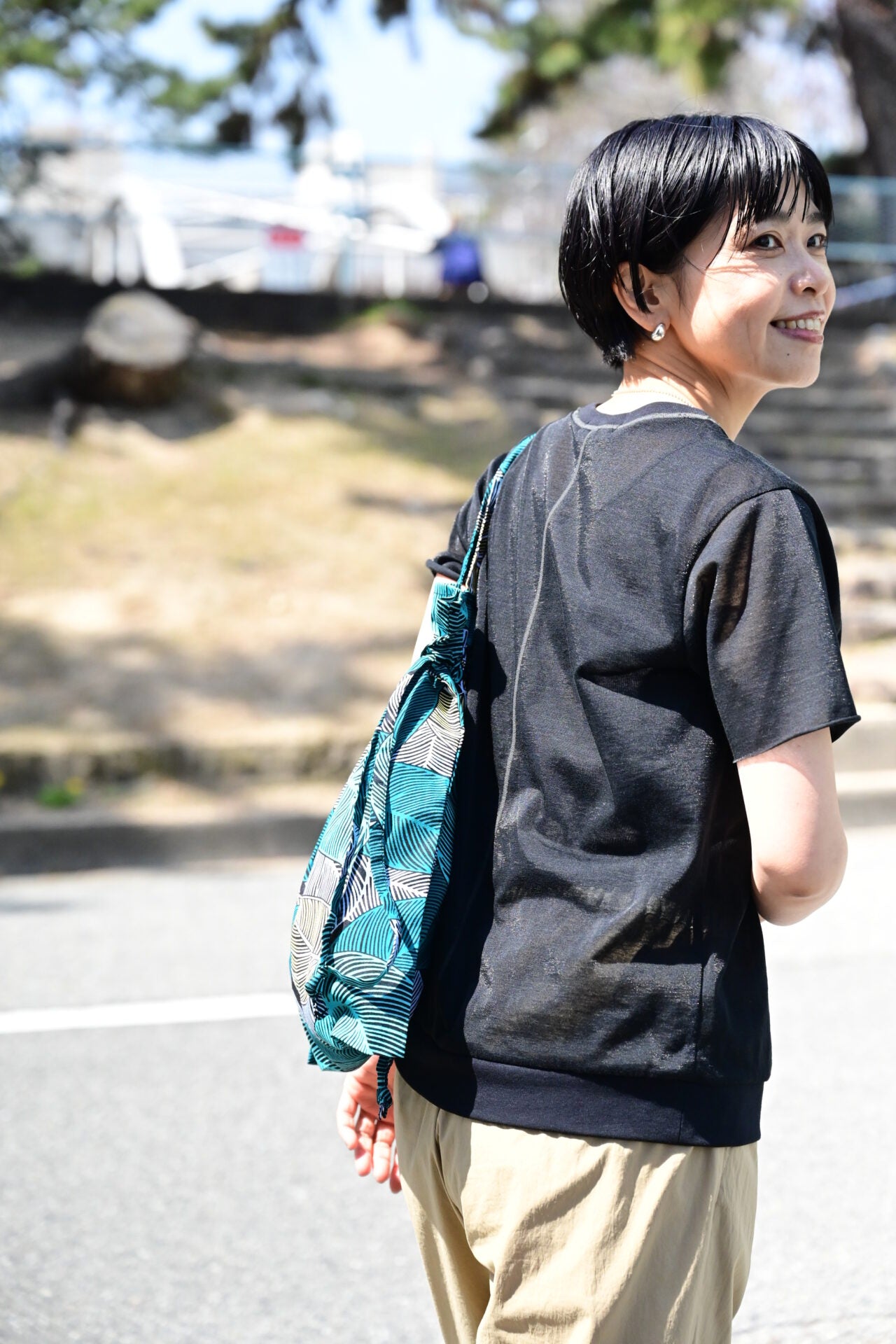 シアー半袖Tシャツ - OURHOME