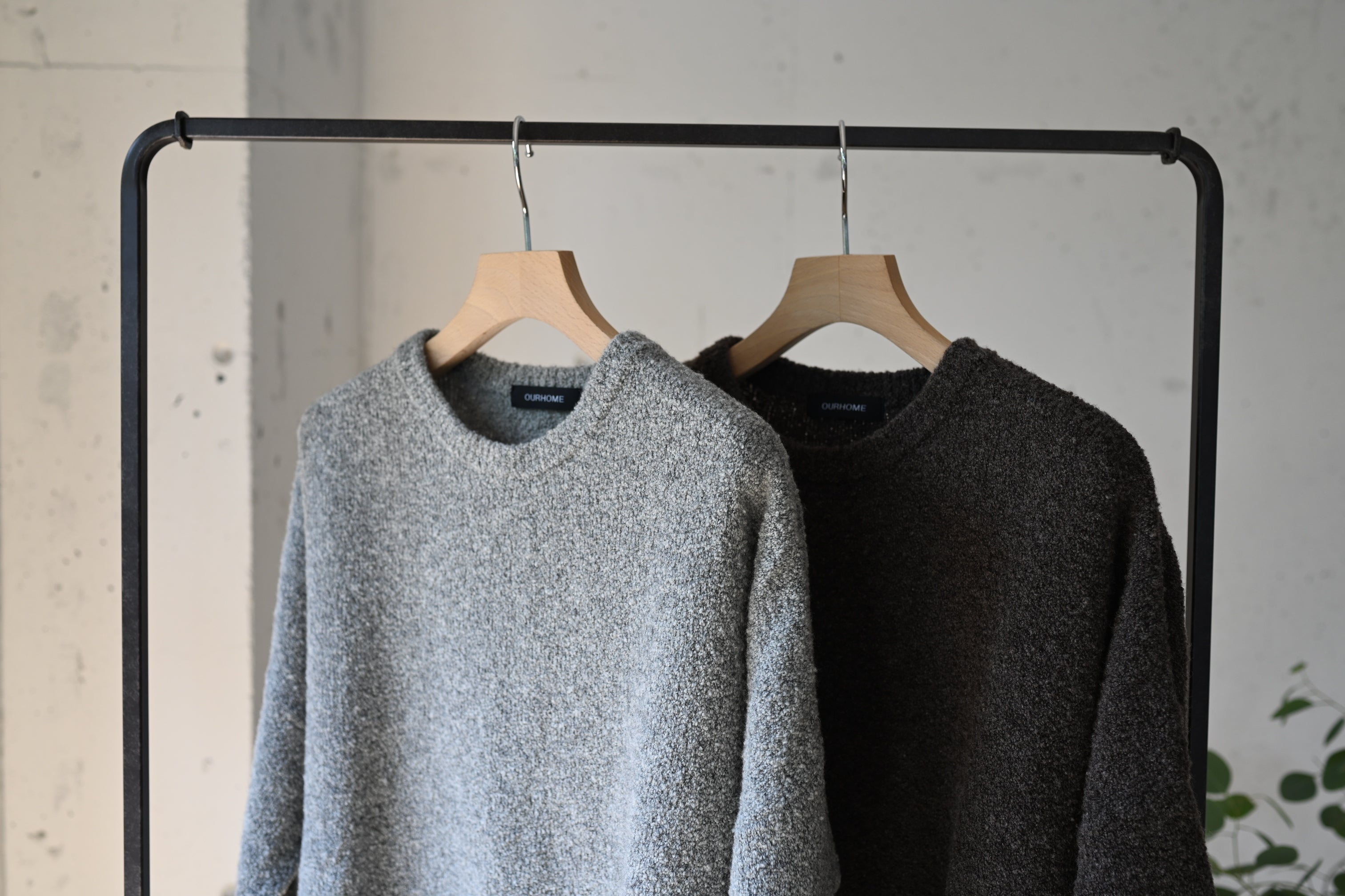 ゆったりシルエットのあったかブークレニット ゆったりシルエットのあったかブークレニット – OURHOME