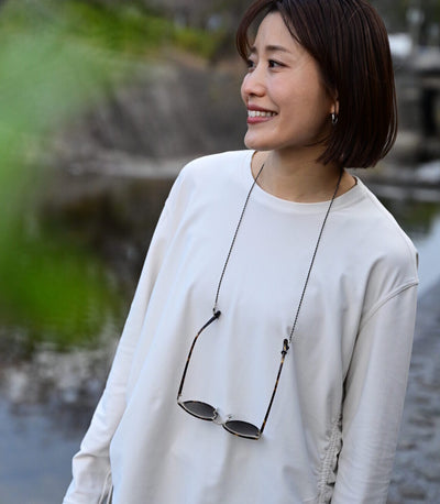 軽量ダイニーマのめがねストラップ（防水）