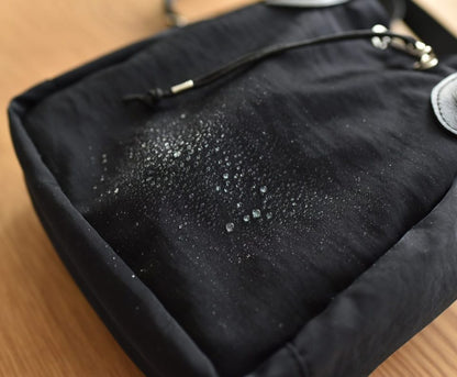 レザー持ち手のパンダショルダーバッグ - OURHOME