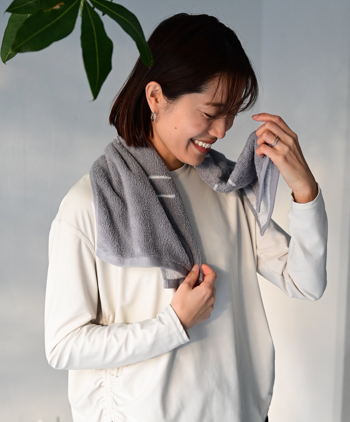 H I R A K U ロゴタオル（今治タオル）