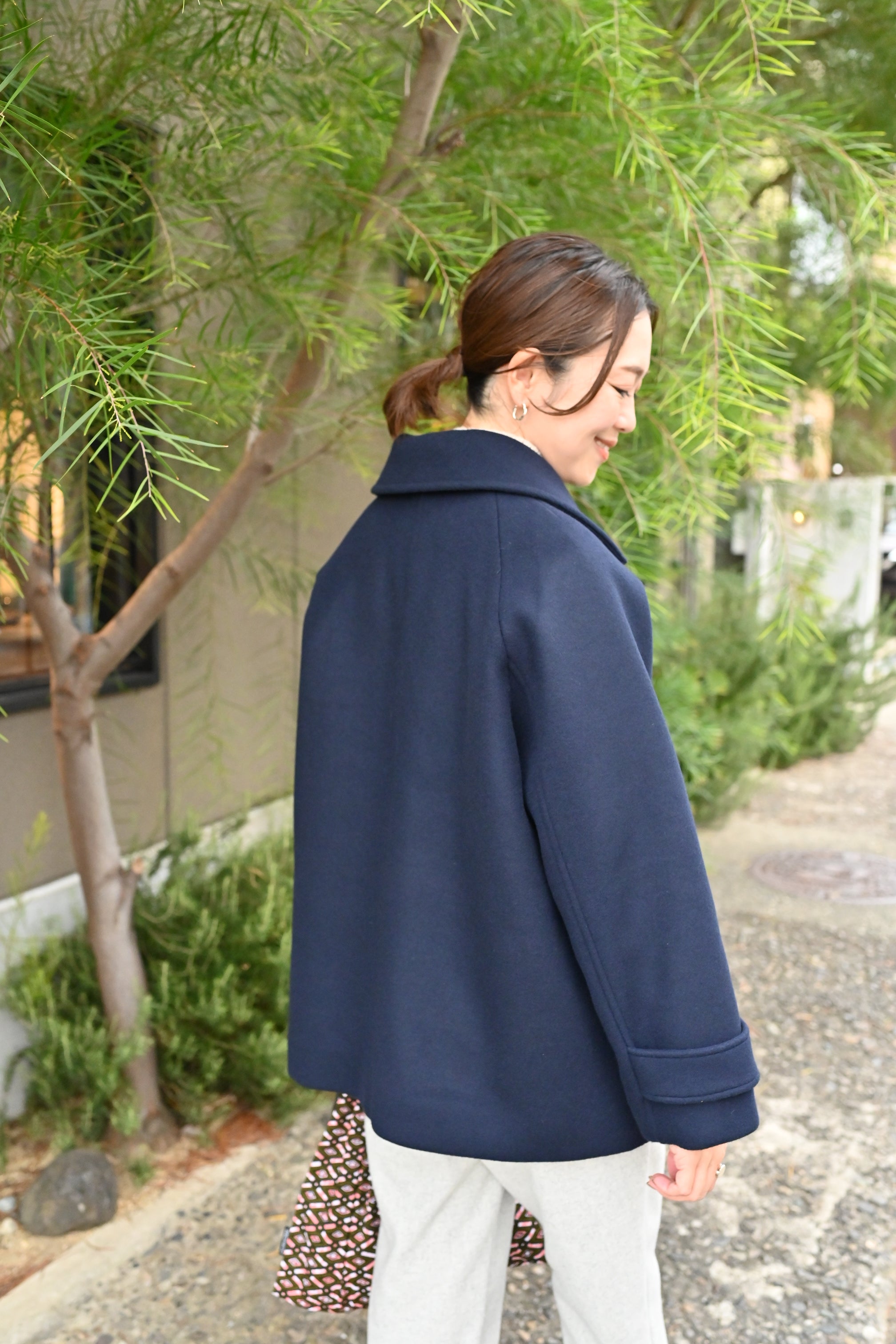 上質ウール100％のテーラードコート – OURHOME