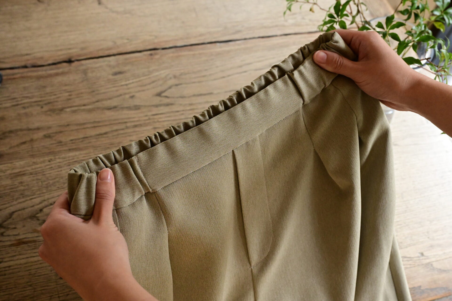 1年中はけるコクーンパンツ - OURHOME